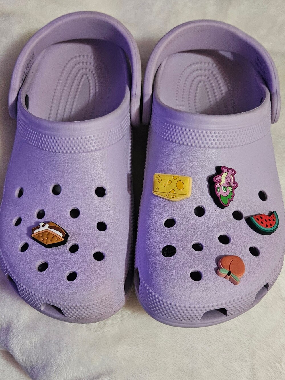 Womens Size 9 Lavender  Clog Shoes - Comfortable Slip-On